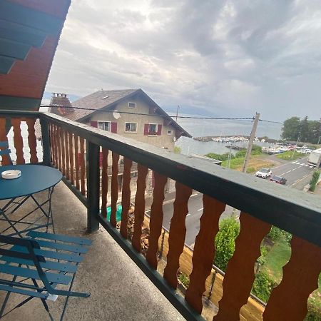 Bord De Lac,2 Chambres Superbe Vue Lac 5Mn Evian Lugrin Exterior photo